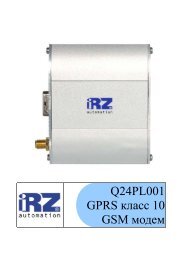 GSM Ð¼Ð¾Ð´ÐµÐ¼ iRZ Q24PL001