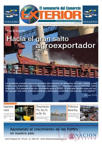 Edición N° 624 - El semanario del Comercio Exterior