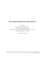 Extended Quantum Mechanics