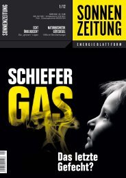 Coverstory - Sonnenzeitung