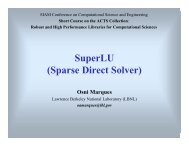 SuperLU (Sparse Direct Solver)