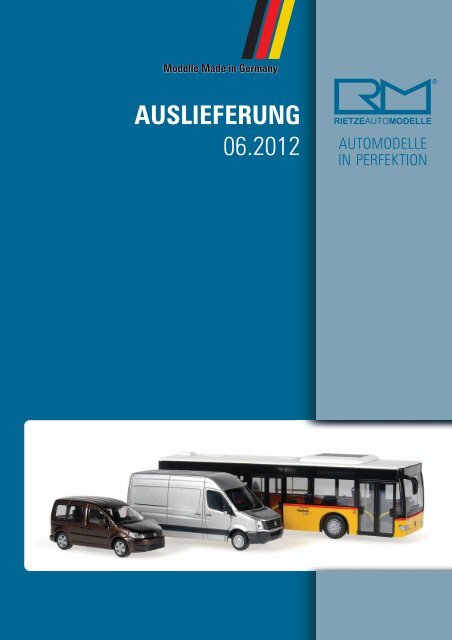 AUSLIEFERUNG 06.2012 - Rietze