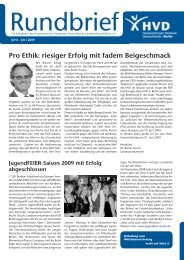 Juni und im Juli 2009 - Humanistischer Verband Deutschlands ...