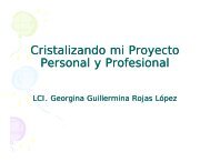 Cristalizando mi Proyecto Personal y Profesional