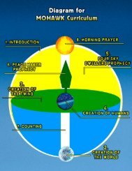 MOHAWK (HAUDENOSAUNEE) - Four Directions Teachings.com