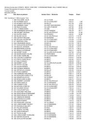 28 Ã¨me Course des 3 PONTS BROC 9 MAI 2002 ...