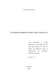 Eco-eficiência na Indústria de Celulose e Papel - Estudo ... - TECLIM