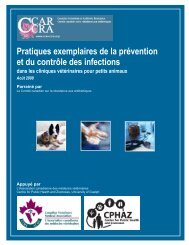 Pratiques exemplaires de la prÃ©vention et du contrÃ´le des infections