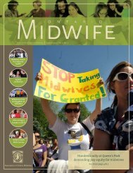 Summer 2011 - Association of Ontario Midwives