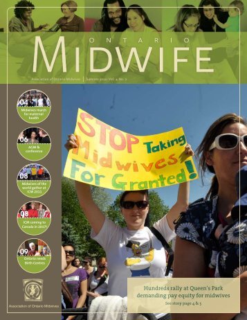Summer 2011 - Association of Ontario Midwives