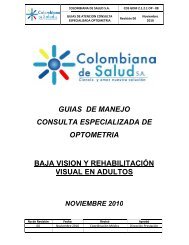 08 baja vision y rehabilitaciÃ³n visual en adultos - Colombiana de ...