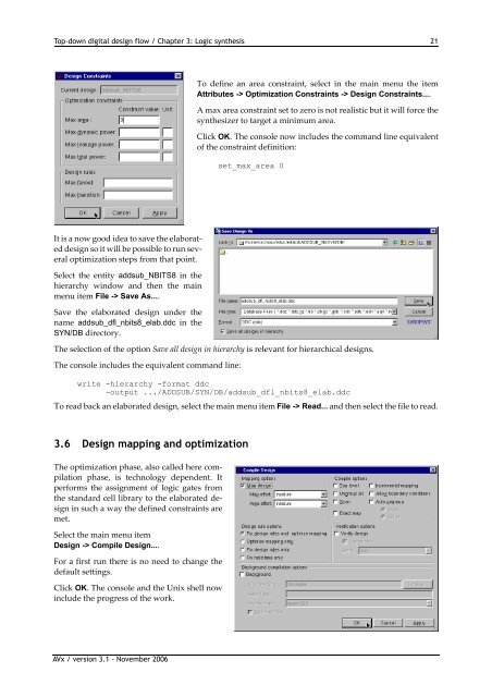 Top-down digital design flow - Microelectronic Systems Laboratory