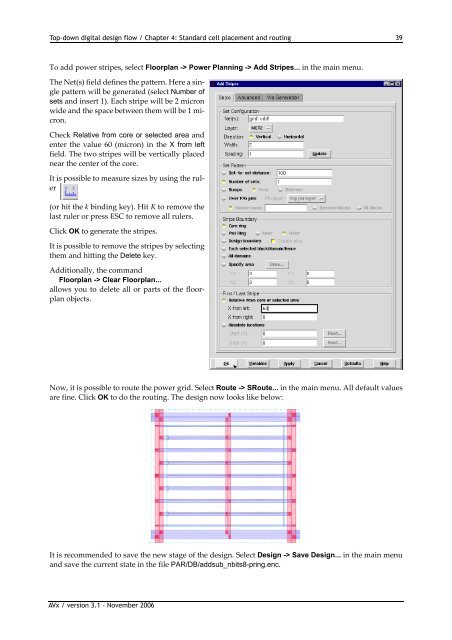 Top-down digital design flow - Microelectronic Systems Laboratory