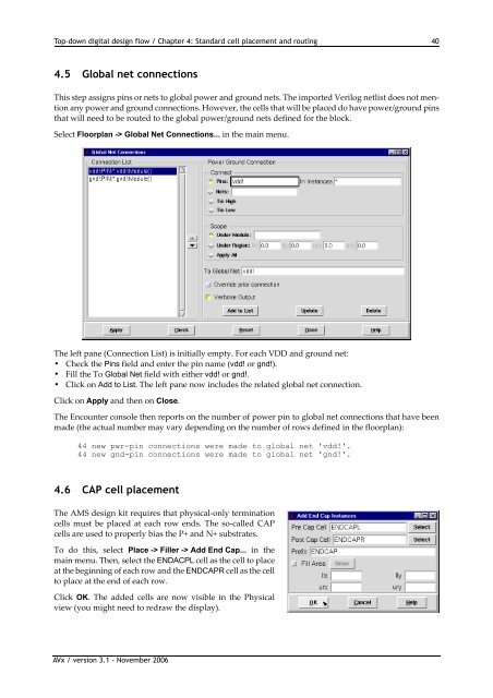 Top-down digital design flow - Microelectronic Systems Laboratory