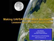 Making UAVSAR Data More Accessible - University of Alaska