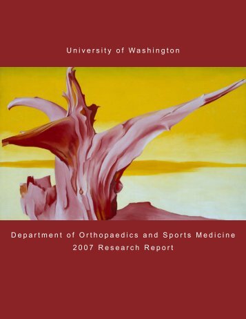 2007 - Department of Orthopaedics and Sports Medicine - University ...