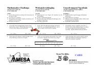 Mathematics Challenge Wiskunde-uitdaging Umceli ... - AMESA