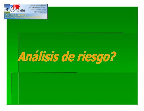 ANALISIS DE RIESGO EN SANIDAD ACUICOLA - Inapesca