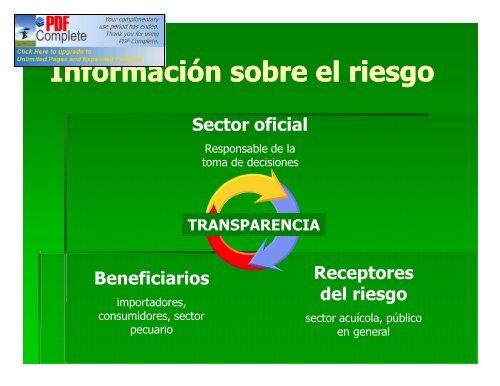 ANALISIS DE RIESGO EN SANIDAD ACUICOLA - Inapesca