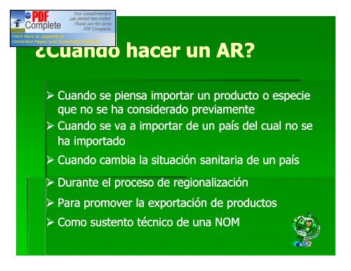 ANALISIS DE RIESGO EN SANIDAD ACUICOLA - Inapesca