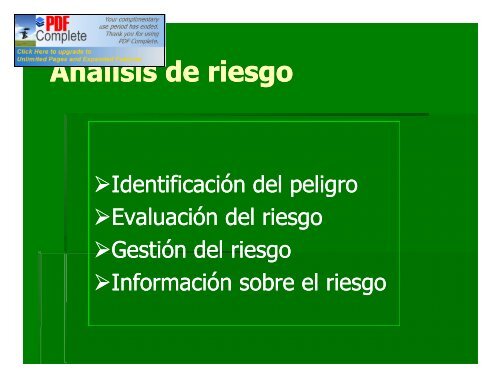 ANALISIS DE RIESGO EN SANIDAD ACUICOLA - Inapesca