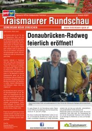 Traismaurer Rundschau - SPÖ Traismauer