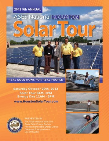 2012 9th ANNUAL - Houston Solar Tour