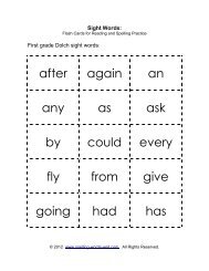 first grade sight words - Spelling Words Well
