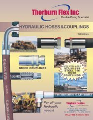 Hydraulic Hose Assemblies - Thorburn Flex Inc