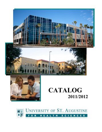 CATALOG - University of St. Augustine for Health Sciences