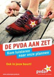 De PVDA AAn zet - PVDA Antwerpen