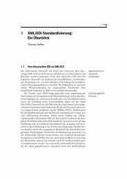 1 Xml/Edi-Standardisierung: Ein Überblick