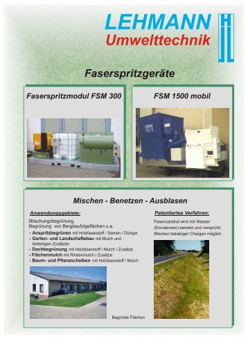 Mischen - Benetzen - Ausblasen - Lehmann Maschinenbau GmbH