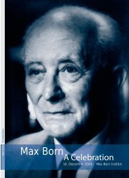 Max-Born-Institut Berlin (MBI)