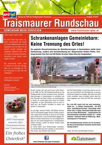 Traismaurer Rundschau - SPÖ Traismauer