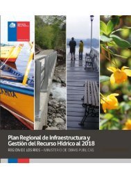 Plan Regional de Infraestructura y Gestión del Recurso Hídrico al ...