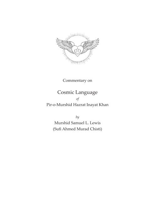 Cosmic Language, Volume 2 Sufi Message - Murshid Sam's Living ...