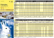 Fahrplan - Dalaas und Wald am Arlberg