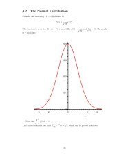 4.2 The Normal Distribution