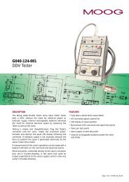 Moog G040-124-001 DDV Tester