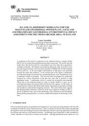 h2s and co2 dispersion modelling for the nesjavellir ... - Orkustofnun