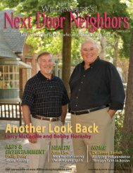 August - Williamsburg , VA Magazine , Next Door Neighbors