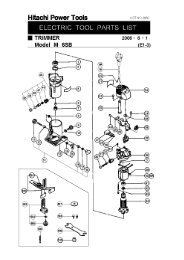 Hitachi - M6SB - Electric Laminate Trimmer - Carey Tool