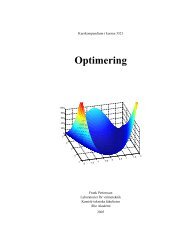 Optimering - Ãbo Akademi