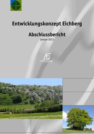 Entwicklungskonzept Eichberg - in Leinfelden-Echterdingen