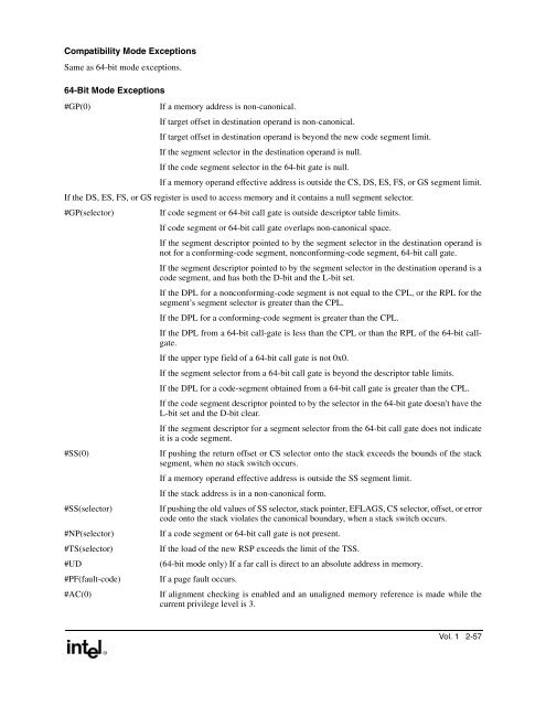 IntelÂ® Extended Memory 64 Technology Software Developer's Guide