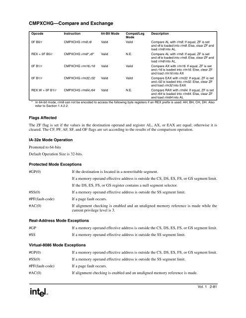 IntelÂ® Extended Memory 64 Technology Software Developer's Guide