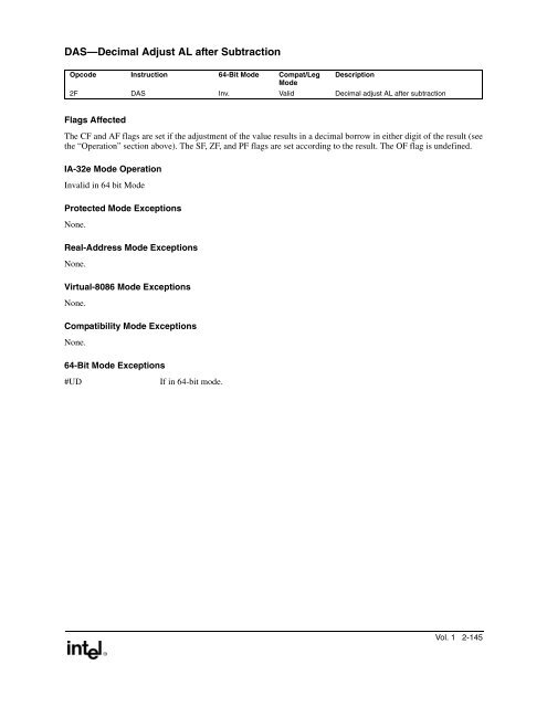 IntelÂ® Extended Memory 64 Technology Software Developer's Guide