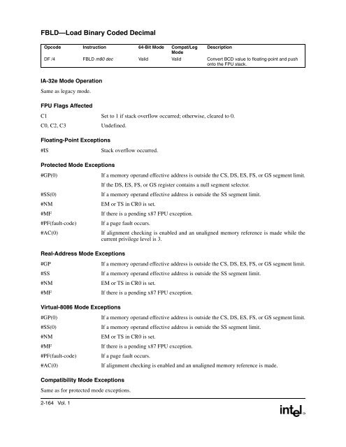 IntelÂ® Extended Memory 64 Technology Software Developer's Guide