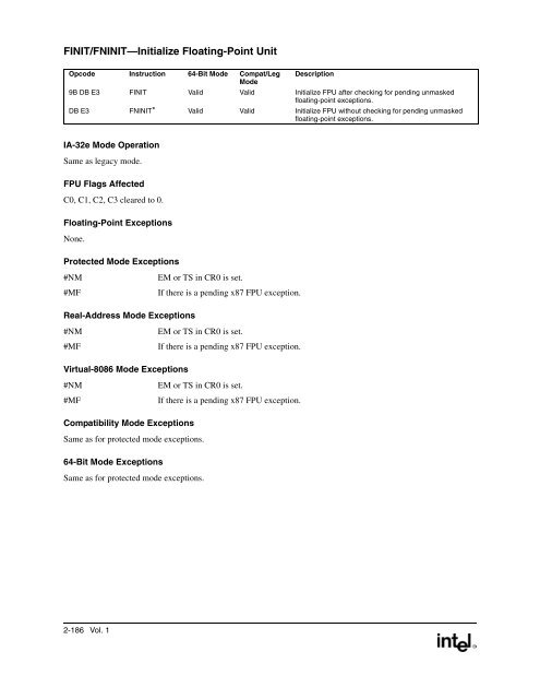 IntelÂ® Extended Memory 64 Technology Software Developer's Guide